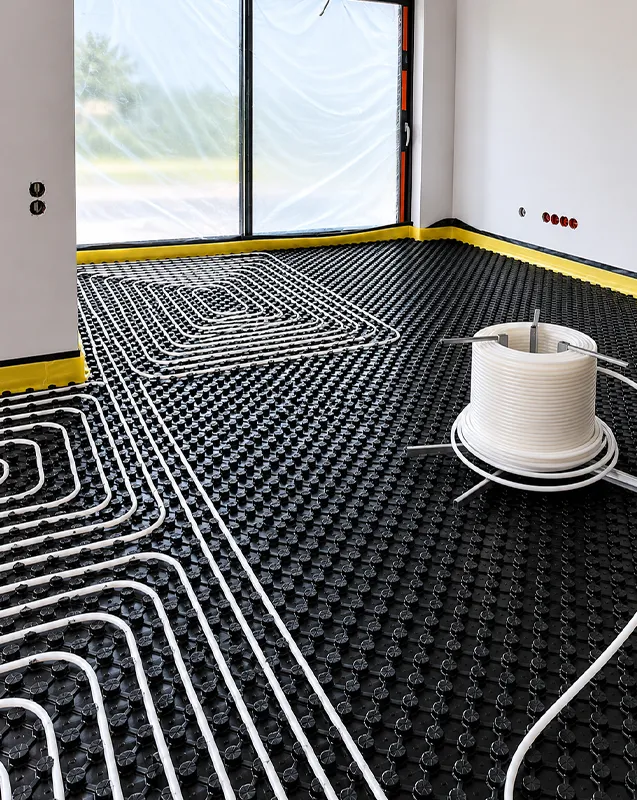 Ogrzewanie podłogowe &mdash; instalacja Arctic Klimat